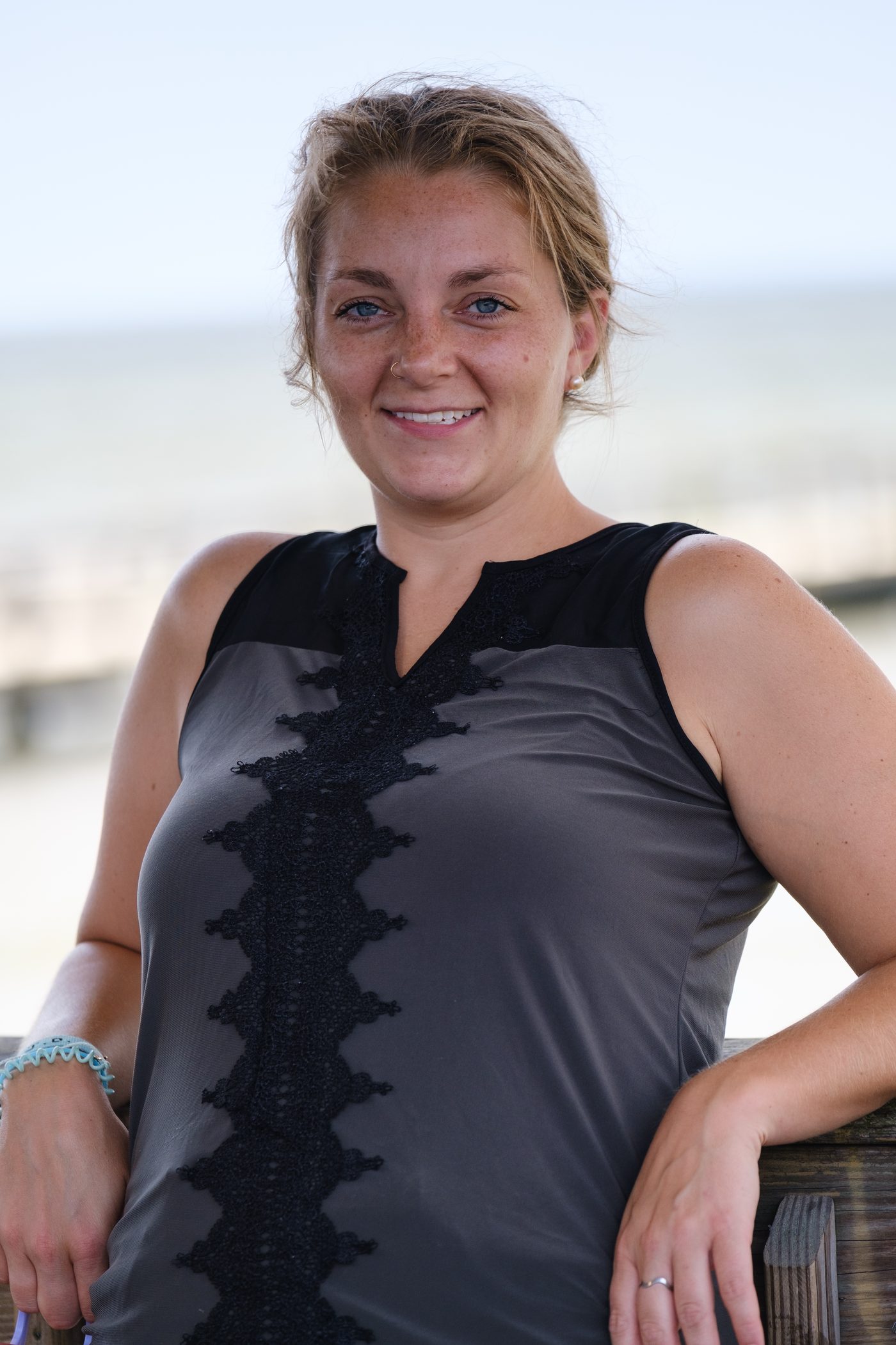 Pamela smiling